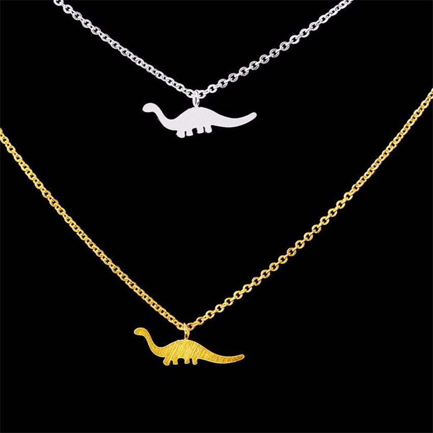 Ladies Men's Tattoo Necklace Jewelry Stainless Steel Chain Dragon Neck