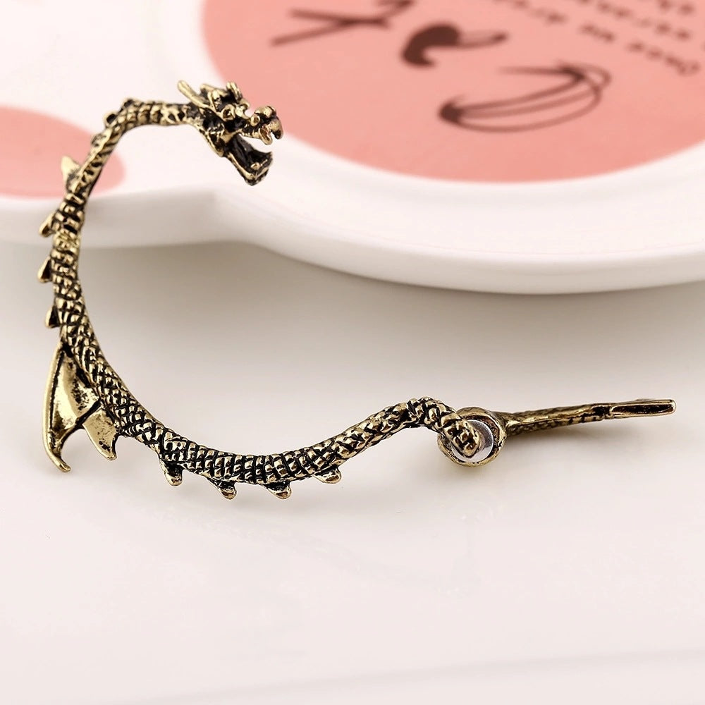 Women's Retro Punk Style Dragon Earrings Special Jewelry