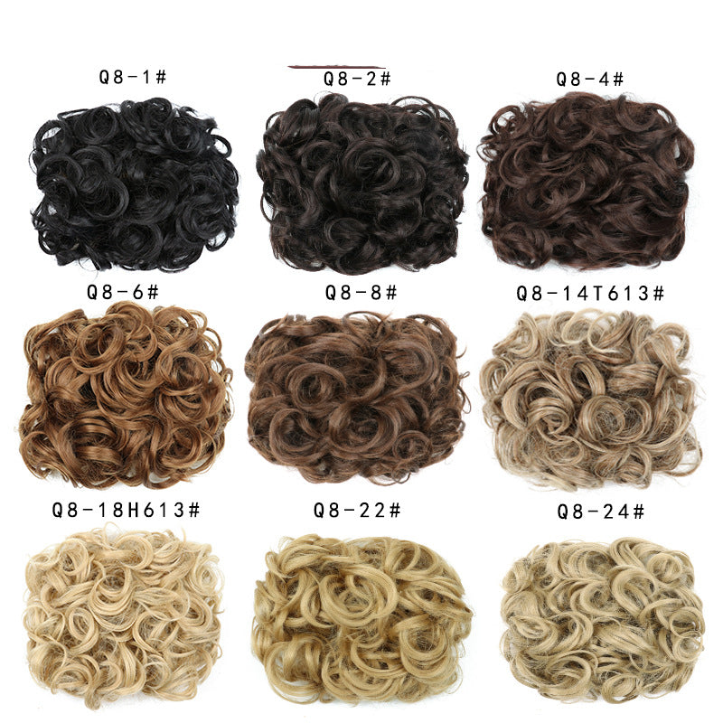 Fluffy Wig High Temperature Wire Pan Head Jewelry Insert Comb