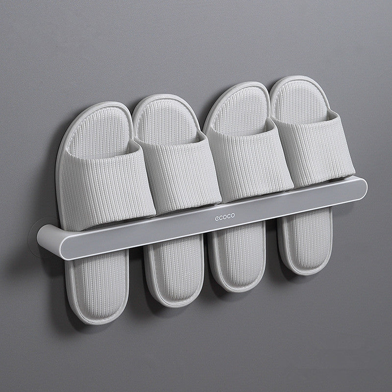 Wall-mounted shoe rack