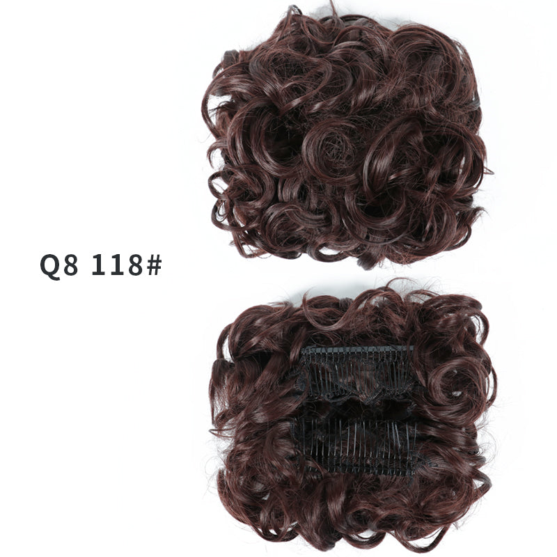 Fluffy Wig High Temperature Wire Pan Head Jewelry Insert Comb