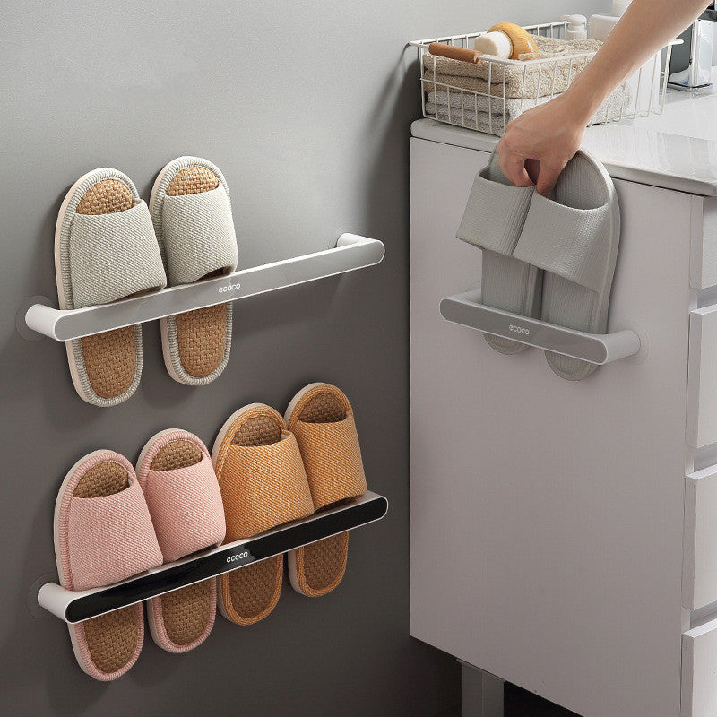 Wall-mounted shoe rack