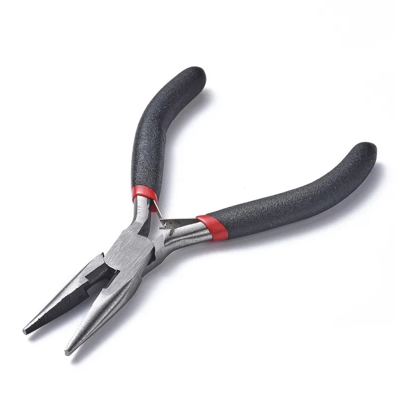 3pcs/Set Flat Nose /Round Nose/Wire Cutter Pliers Carbon Steel Jewelry Pliers Sets for Jewelry Making DIY Tools 12.2~13cm