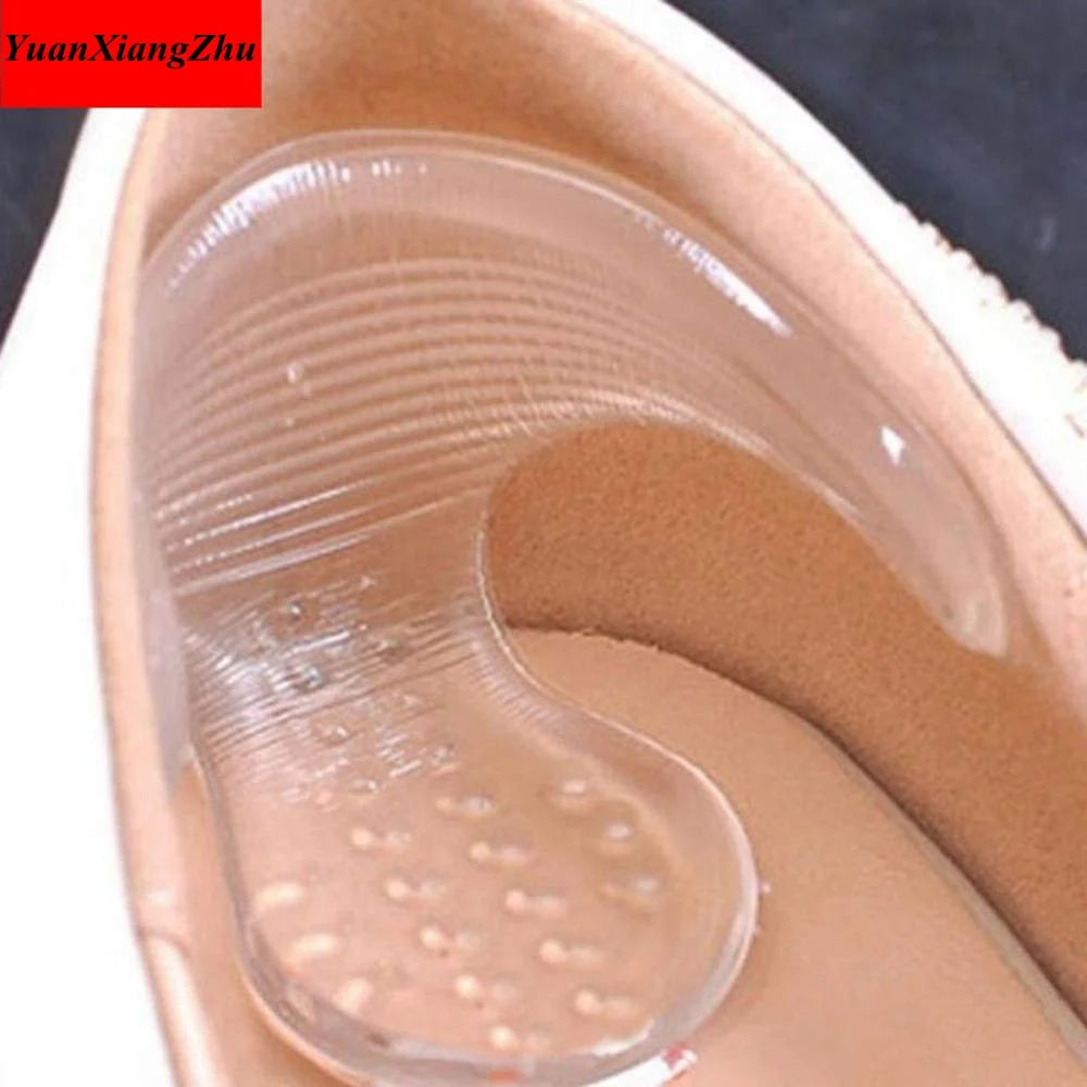 1Pair Heel protectors for womens shoes Heel Liner Grips Silicone Gel Heel Protector High Heel Comfort Pads Feet Care Accessories