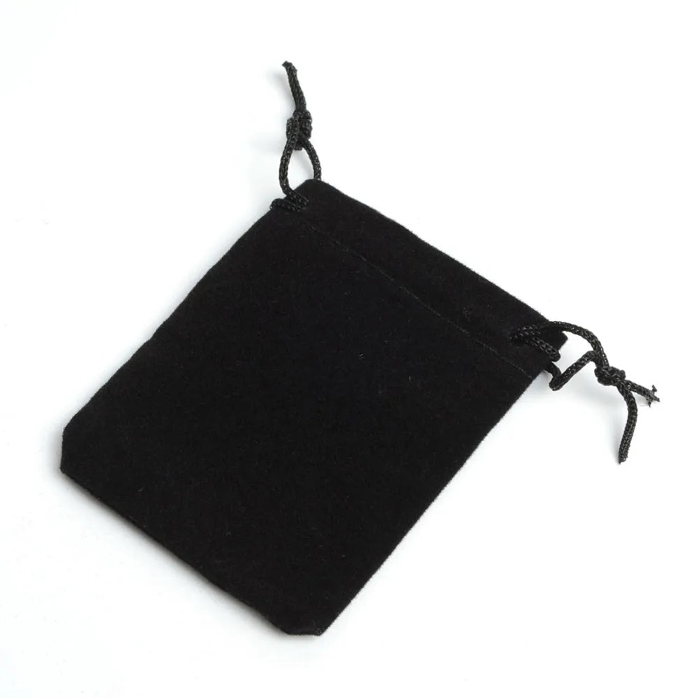 100Pcs 5x7cm Velvet Drawstring Pouch Bag Jewelry Bag Christmas Wedding Gift Bags Pouches Jewelry Packaging sachet bonbon zakjes