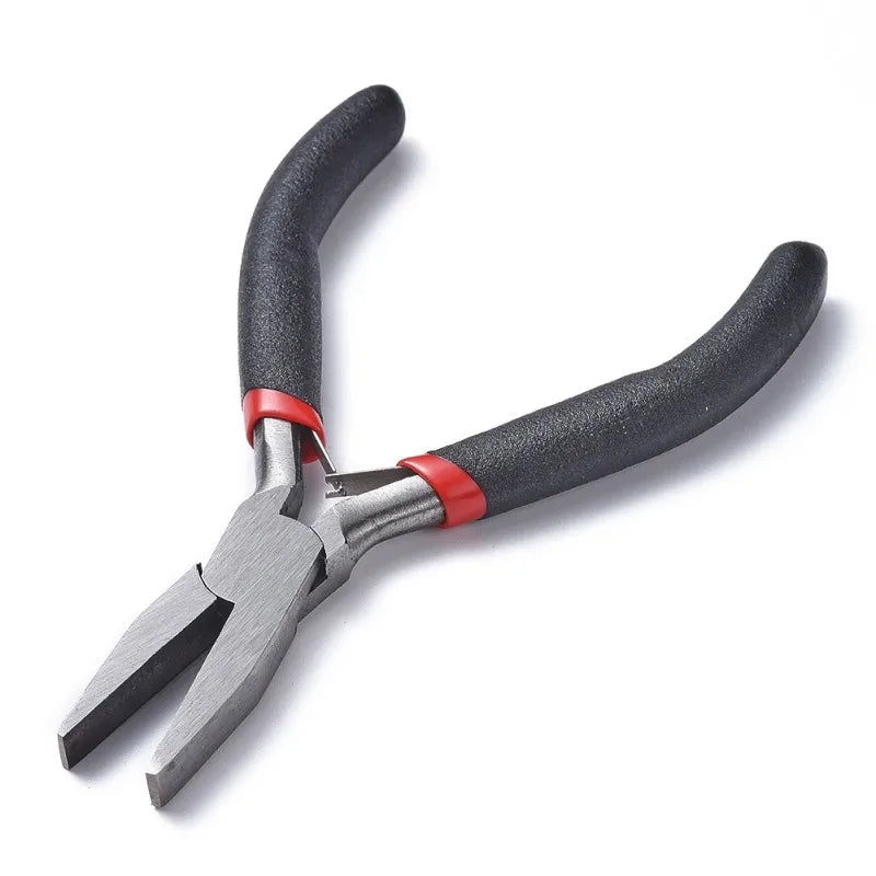 3pcs/Set Flat Nose /Round Nose/Wire Cutter Pliers Carbon Steel Jewelry Pliers Sets for Jewelry Making DIY Tools 12.2~13cm