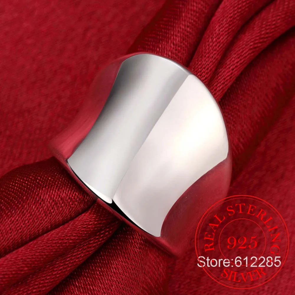 Big Thumb Charmings Styles 925 Sterling Silver Rings for Women Anniversary Party Fashion Jewelry 2020 New Rings Anel De Prata