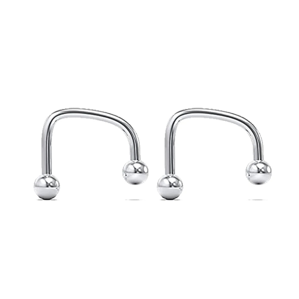 16g Lip Rings Stainless Steel Snake Bite Piercing Jewelry Labret Medusa Spiral Barbell Helix Earrings Horseshoe Septum Cartilage