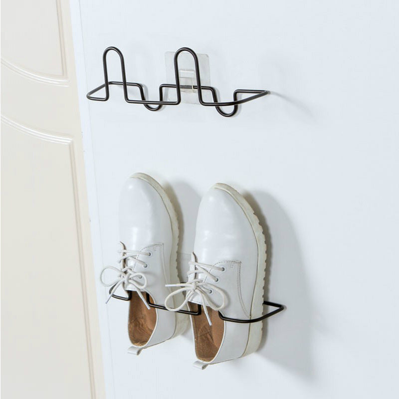 Shoe Rack Hanging Rack Adhesive Wall Hanging Shoe Rack Stereo Wall