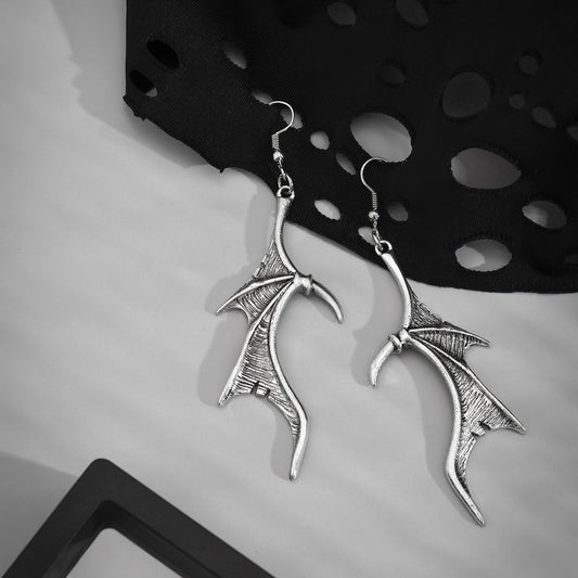 Jewelry Creative Personality Devil Dragon Wings Earrings